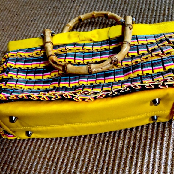 Yellow Ribbon Purse NWOT - Picture 3 of 5